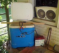 Electrolysis Rust Removal Rig