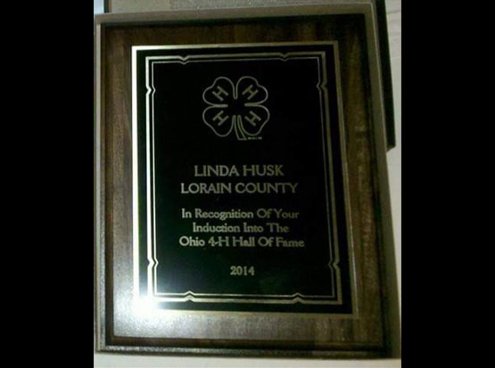 Linda Husk Induction into the Ohio 4-H Hall of Fame